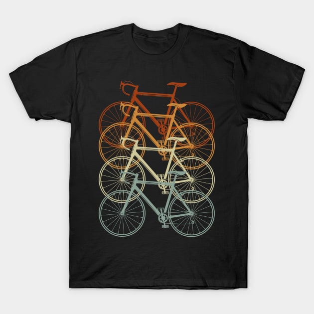 Retro Bicycle T-Shirt by ShirtsShirtsndmoreShirts